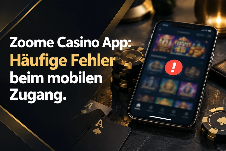 Zoome Casino App: Häufige Fehler beim mobilen Zugang
