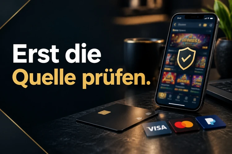 Erst die Quelle prüfen