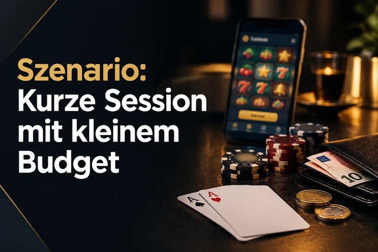 Szenario: Kurze Session mit kleinem Budget