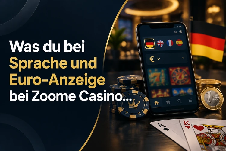 Was du bei Sprache und Euro-Anzeige bei Zoome Casino prüfen solltest